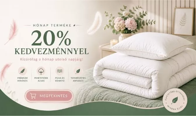 Hónap terméke 20% kedvezménnyel