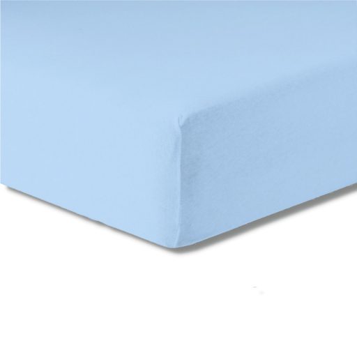 Cotton jersey fitted sheet in various sizes and colors