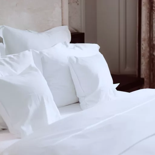 Hófehér szatén 3 részes garnitúra 140 x 200 huzattal (szállodai minőségben)