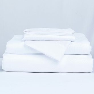 Snow White satin 100% cotton sheet 110 x 150