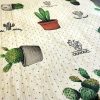 kaktuszos asztalterítő