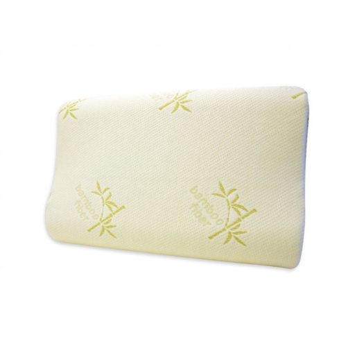 Memóriahabos anatómiai párna bambuszos huzatban