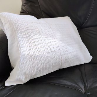 Kispárna huzat krepp 26 hófehér