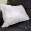 Krepp hófehér huzat