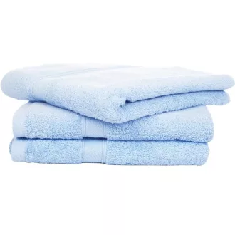 Frottír világoskék törölköző 50 x 90 méretben