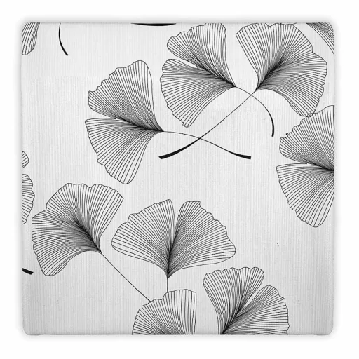 Prémium impregnált modern asztalterítő - GINKO fehér 140 x 150