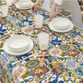 Prémium impregnált modern asztalterítő - BASILEO