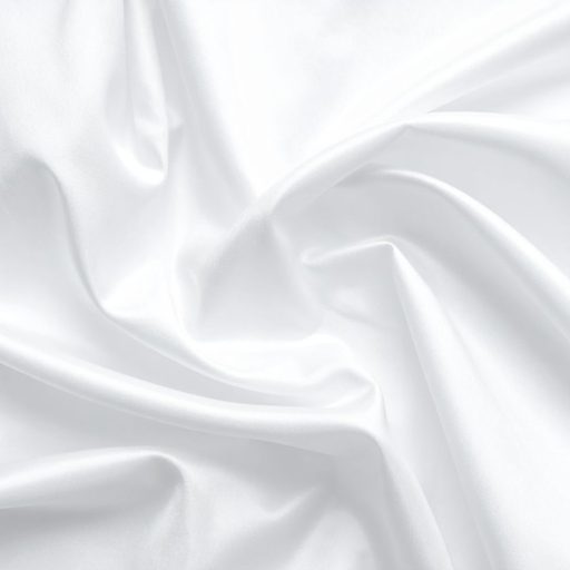 Feles față de pernă din satin alb