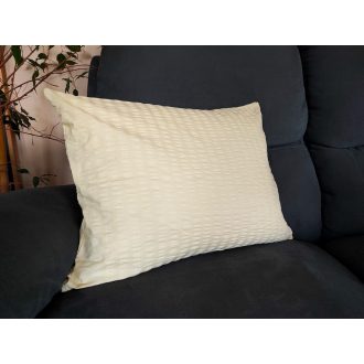 Kispárna huzat krepp 20 krém