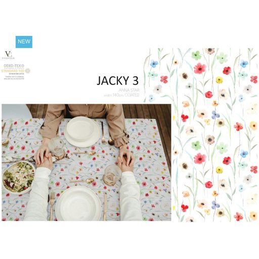 jacky prémium impregnált modern asztalterítő