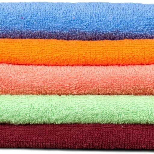 Frottír sötétbarna törölköző 50 x 90 méretben