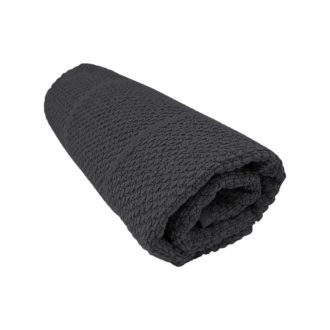 Pamut frottír kádkilépő 50 x 70 - Sötétszürke