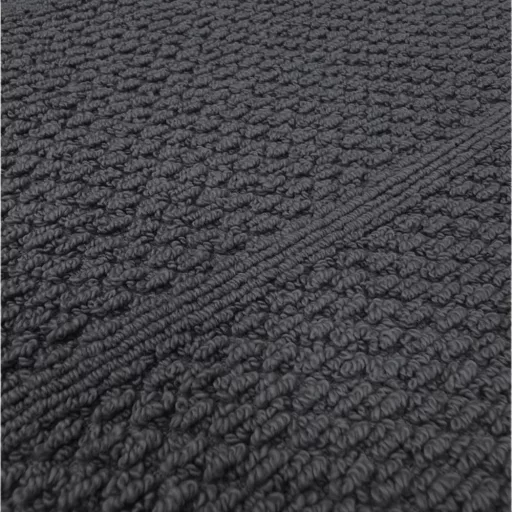 Pamut frottír kádkilépő 50 x 70 - Sötétszürke