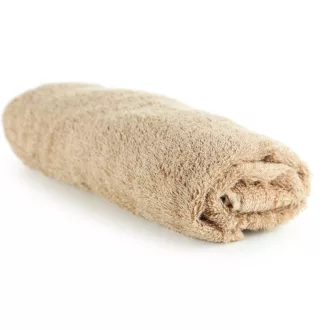 Frottír drapp törölköző 50 x 90 méretben