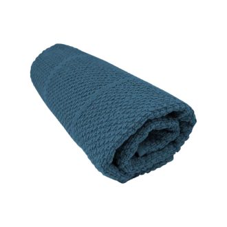 Pamut frottír kádkilépő 50 x 70 - Kék