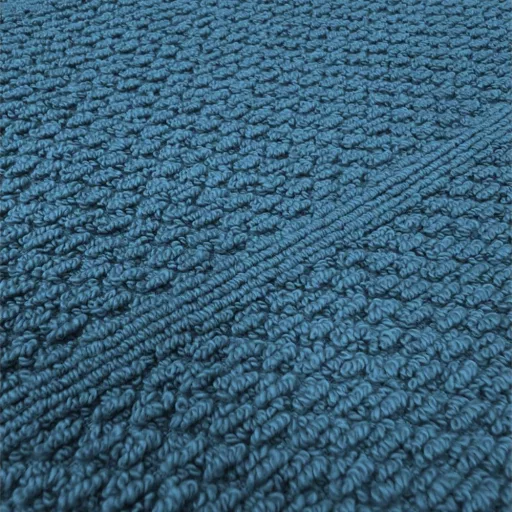 Pamut frottír kádkilépő 50 x 70 - Kék