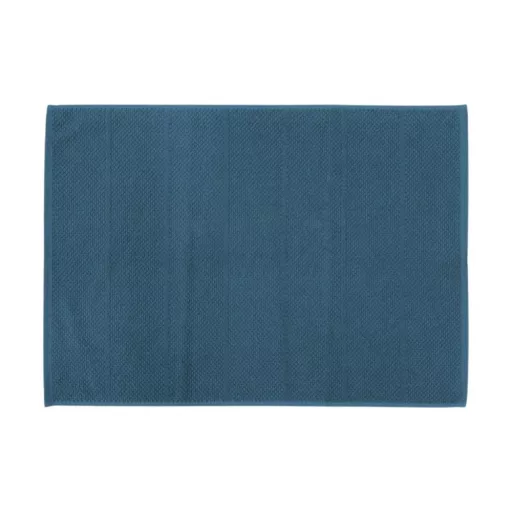 Pamut frottír kádkilépő 50 x 70 - Kék