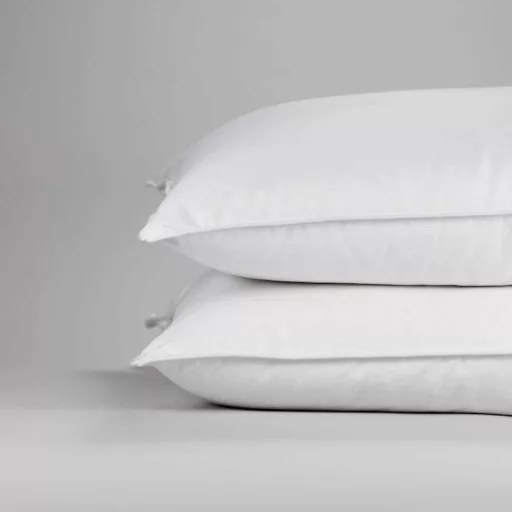 Großes Kopfkissen mit 90–100 % Daunenfüllung (reine Daune)