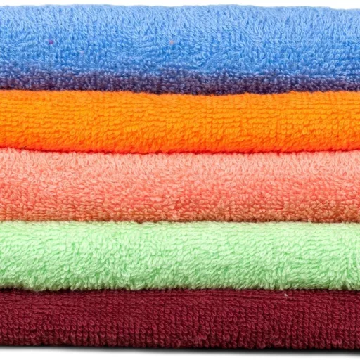 Frottír bordó törölköző 70 x 130 méretben