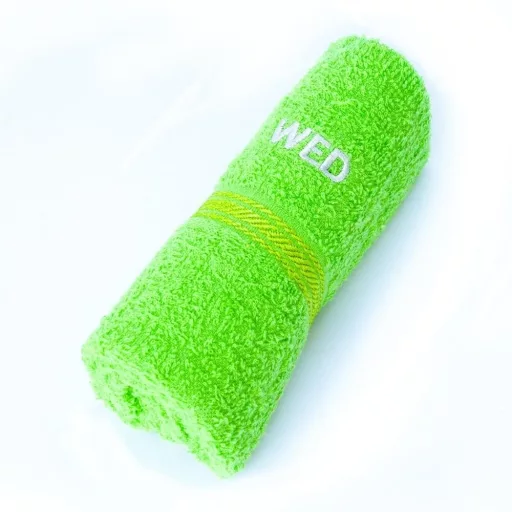 Frottír világoszöld törölköző 30 x 50 méretben