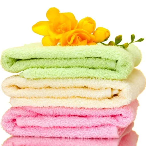 Frottír rózsaszin törölköző 30 x 50 méretben