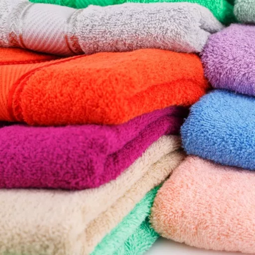 Frottír terrakotta törölköző 70 x 130 méretben