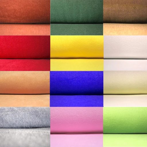 Terry fitted sheet in selectable sizes and colors