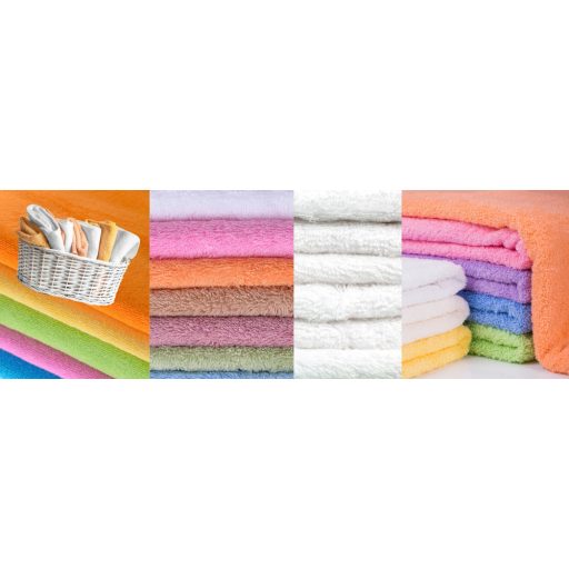 Terry fitted sheet in selectable sizes and colors