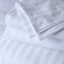 Damask satin striped cotton sheet 150 x 200