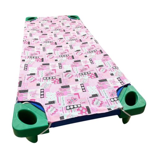 rózsaszín lepkés ovis lepedő