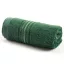Frottír sötétzöld törölköző 70 x 130 méretben