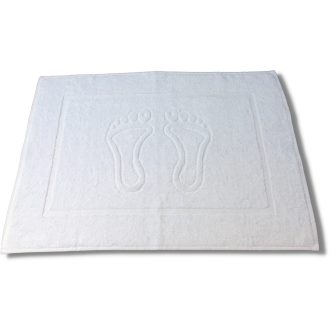 Frottír pamut kádkilépő 50 x 70 lábmintával