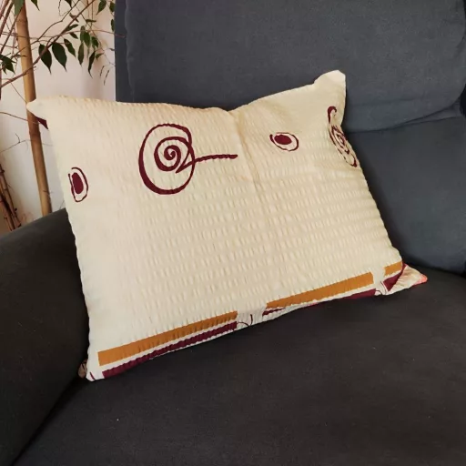 kispárna huzat krepp vaj