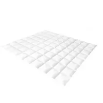 Doppelte Bettdecken in verschiedenen Größen