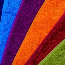 Bunte Handtücher in Größe 50 x 90