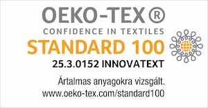 Oeko-tex 100 minősítés